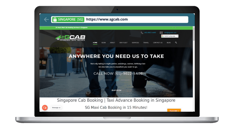 Singapore Cab Booking Pte Ltd