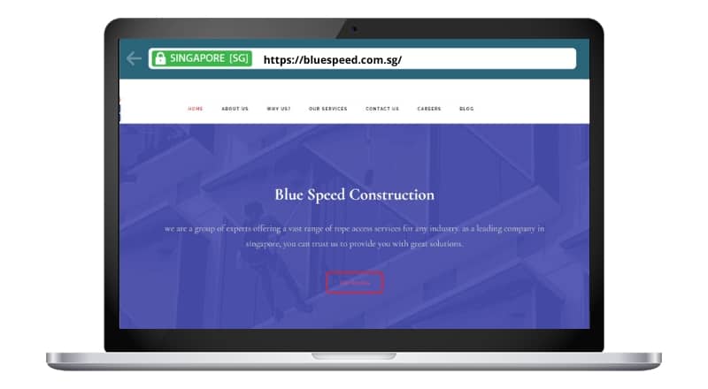 Blue Speed Construction Pte Ltd