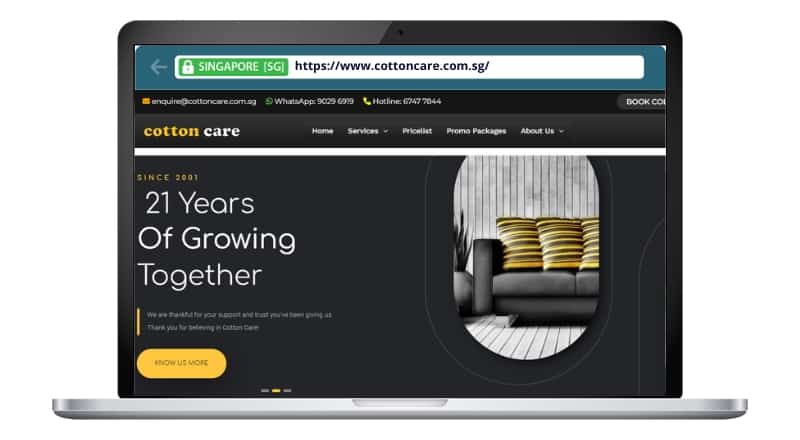 Cotton Care Laundry and Dry Cleaning Services