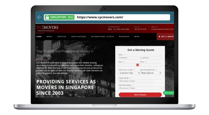 CYC Movers Pte Ltd