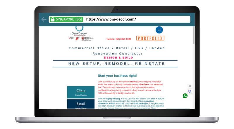 Om Decor Pte Ltd Om Decor Pte Ltd