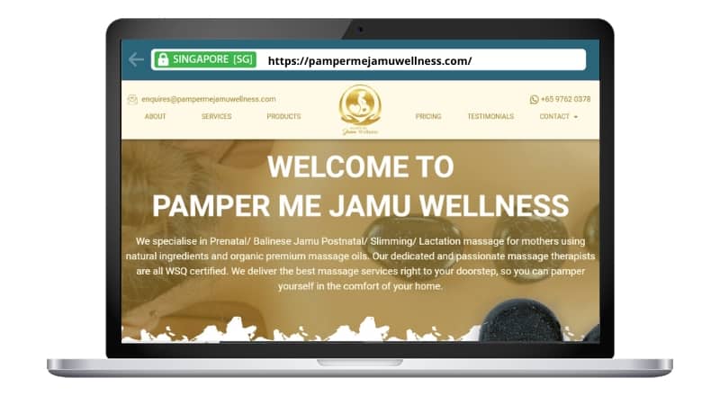 Pamper Me Jamu Wellness Pte Ltd