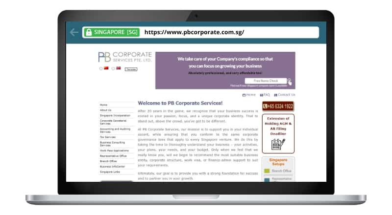 PB Corporate Services Pte Ltd