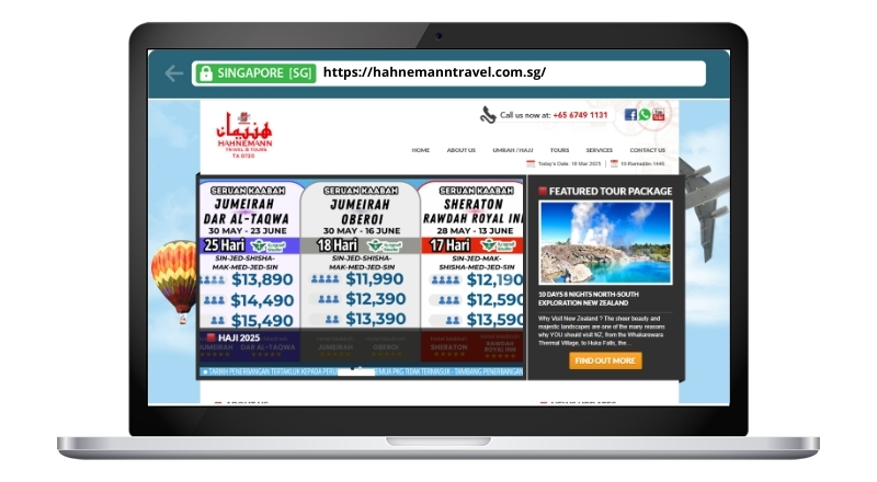 Hahnemann Travel & Tours Pte Ltd