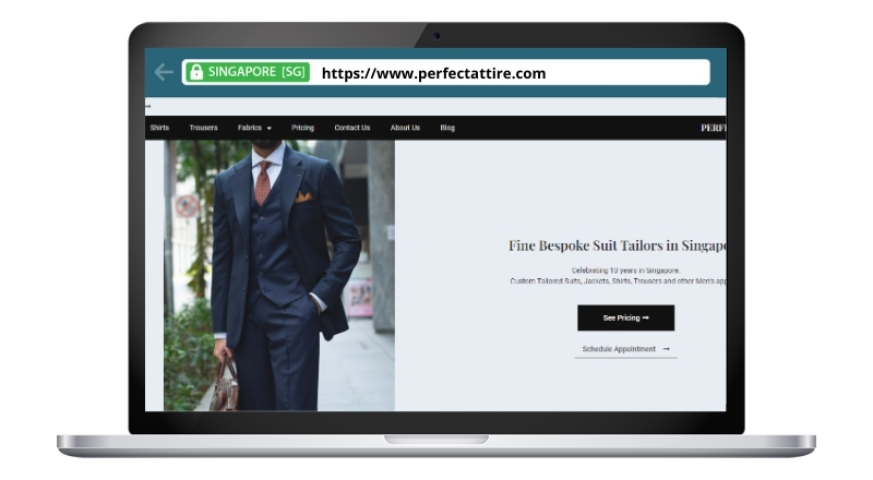 Perfect Attire - Suit Tailor in Singapore