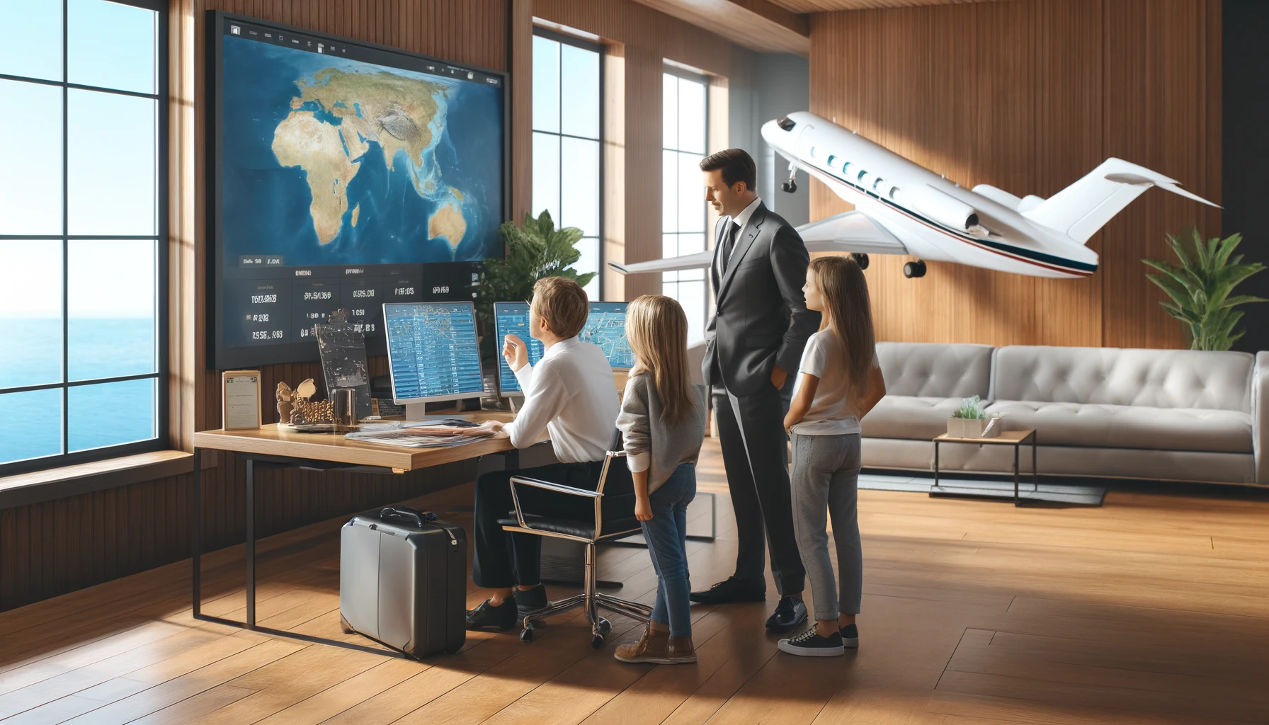 Cost-Effective Planning for Private Jet Family Holidays
