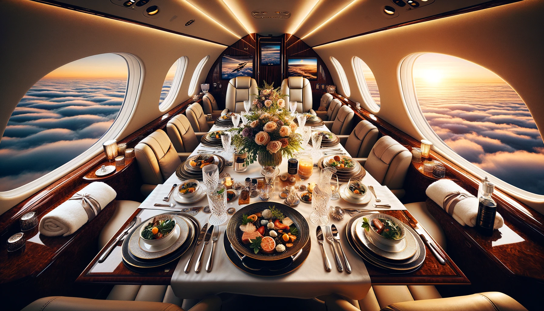 Culinary Delights in the Sky