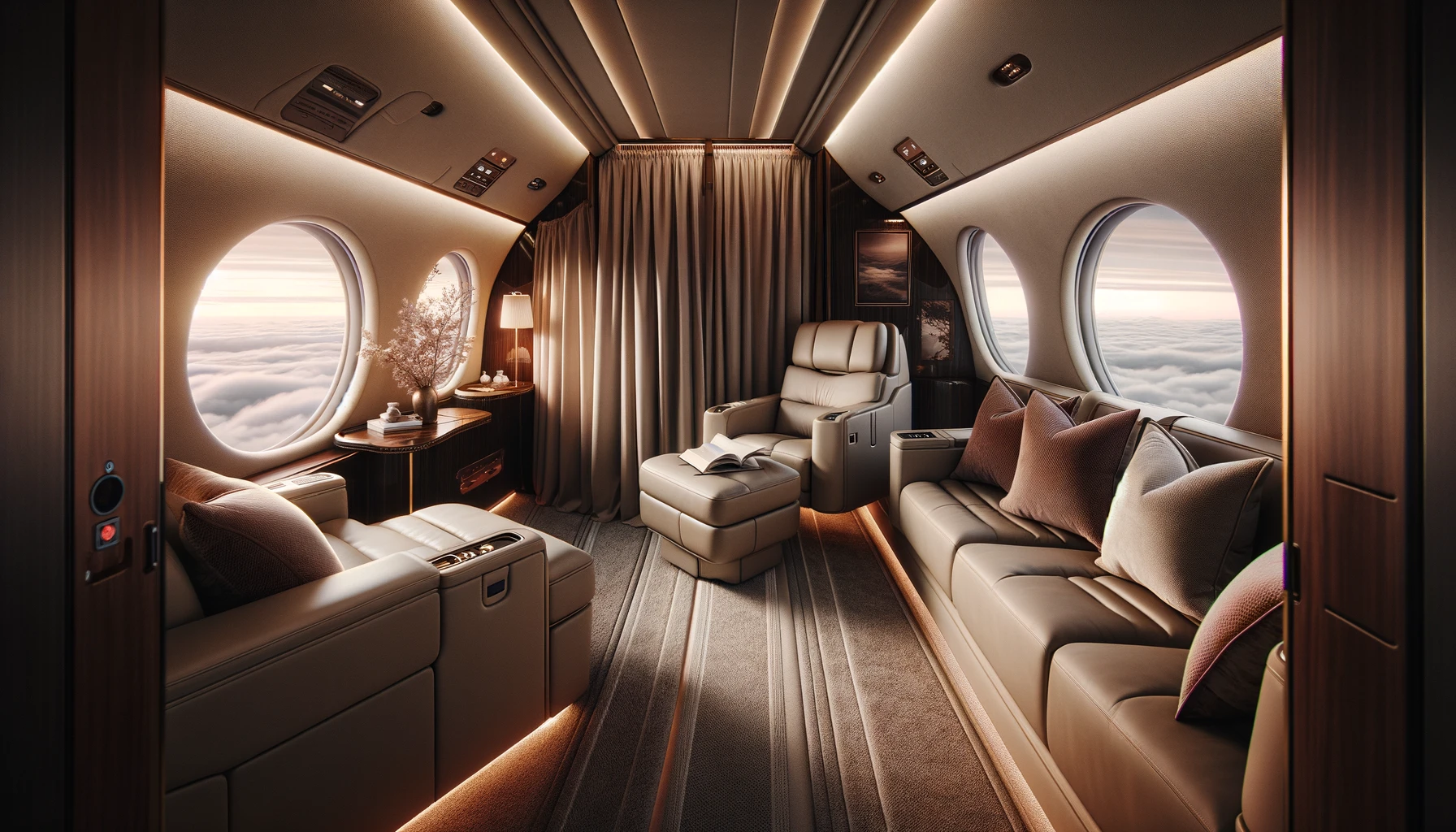 Privacy and Comfort in the Skies
