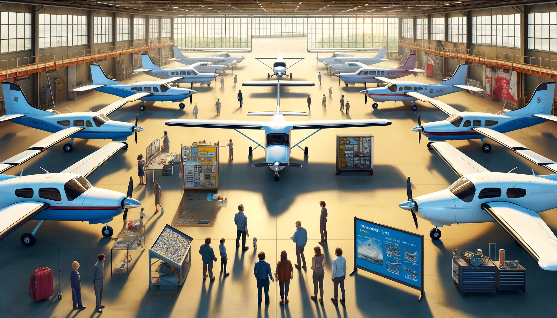 Understanding Propeller Plane Types for Various Group Sizes