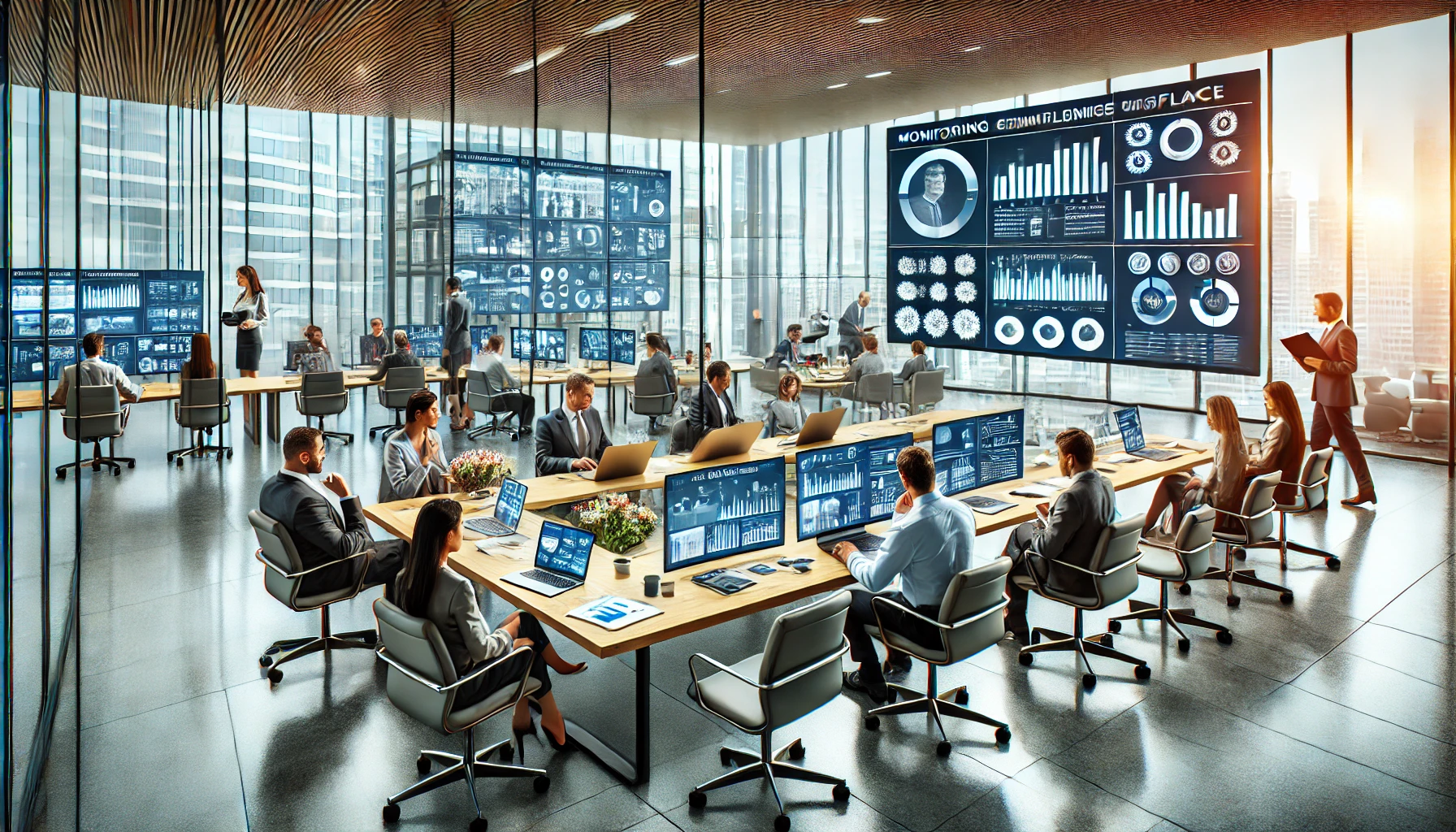 Challenges of Monitoring a Scattered Workforce