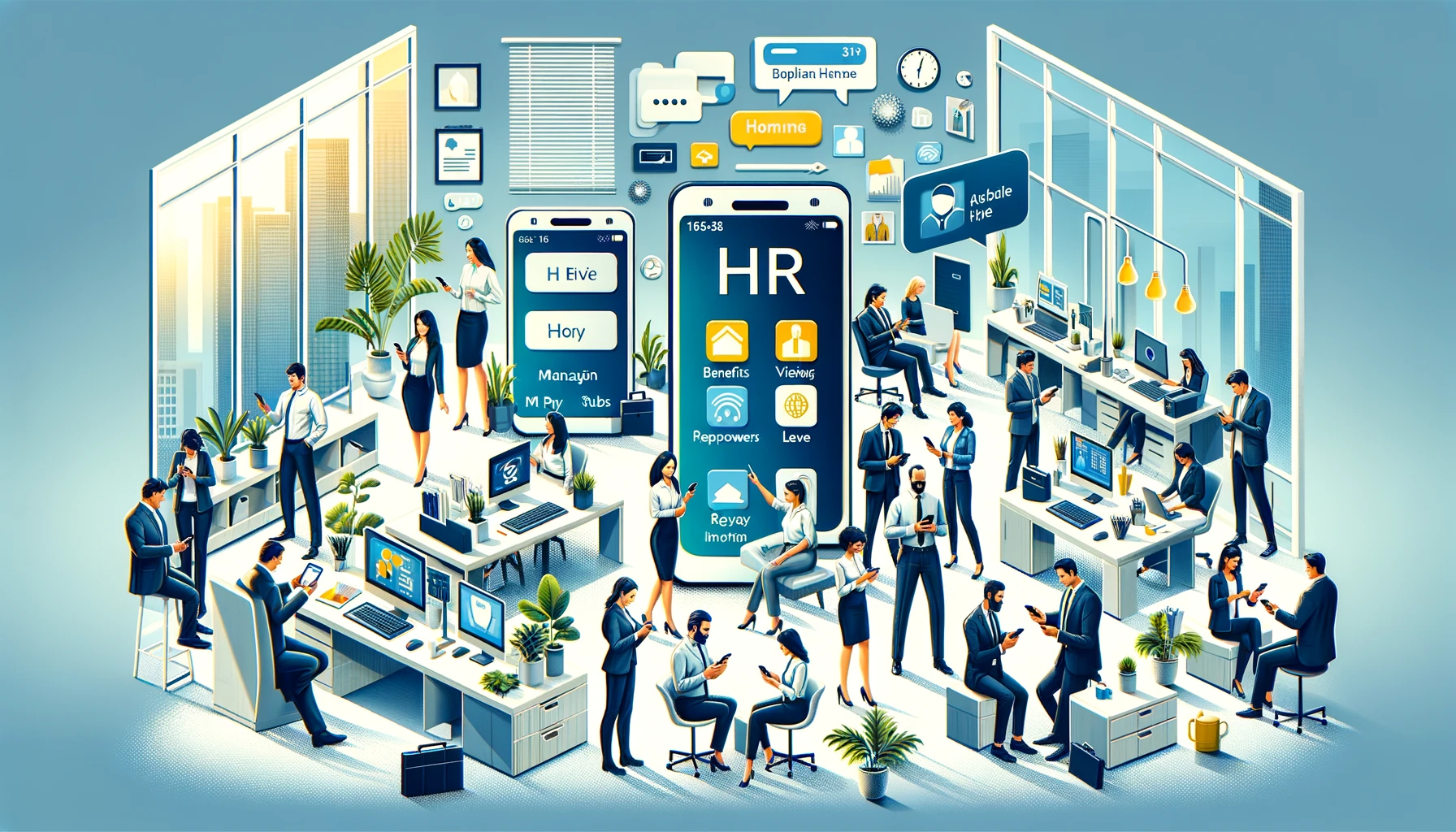 Empowering Employees with Mobile HR Apps