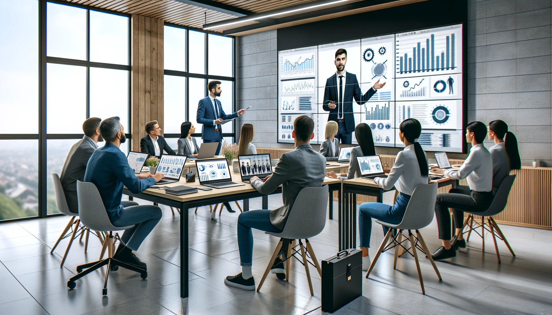 Optimizing Engagement in Virtual Training Sessions