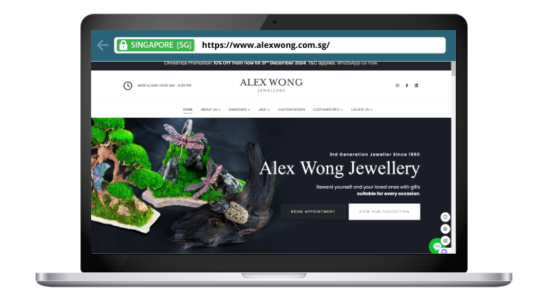 Alex Wong Jewellery - Diamonds Singapore