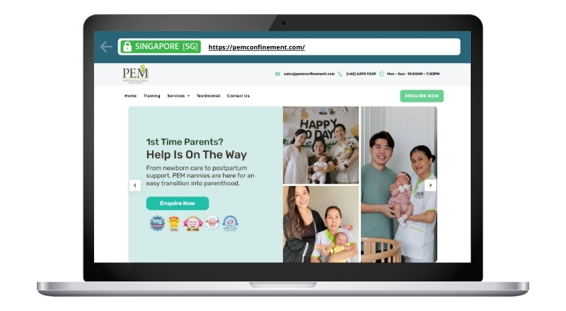 PEM Confinement Nanny Agency​