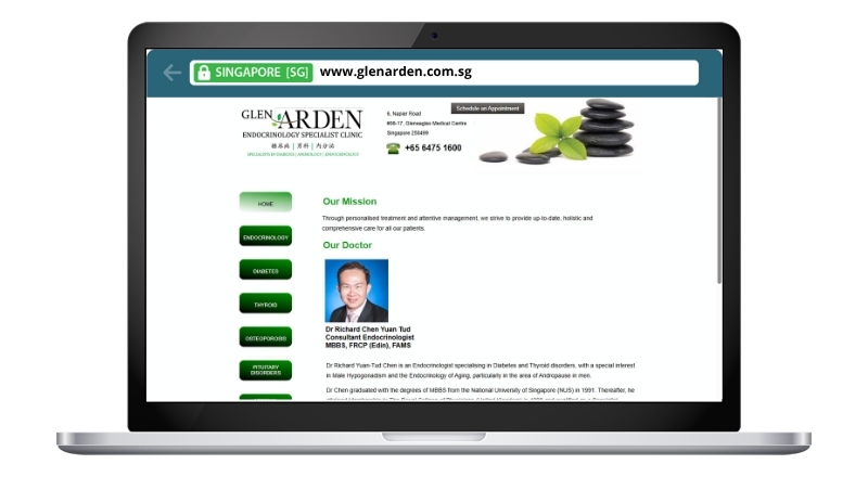 Glen Arden Endocrinology Specialist Clinic Pte Ltd