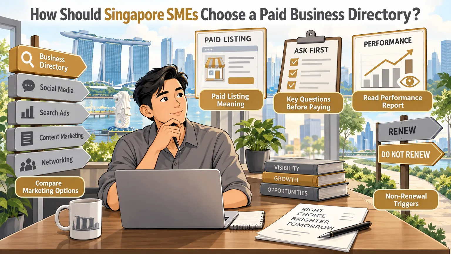Infographic: How Should Singapore SMEs Choose a Paid Business Directory?