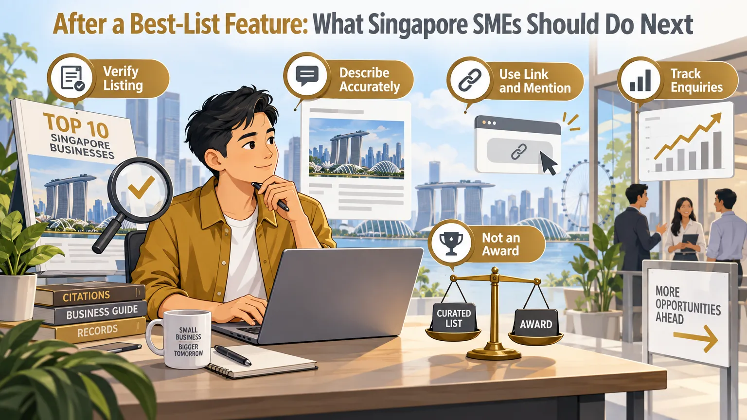 Infographic: After a Best-List Feature: What Singapore SMEs Should Do Next